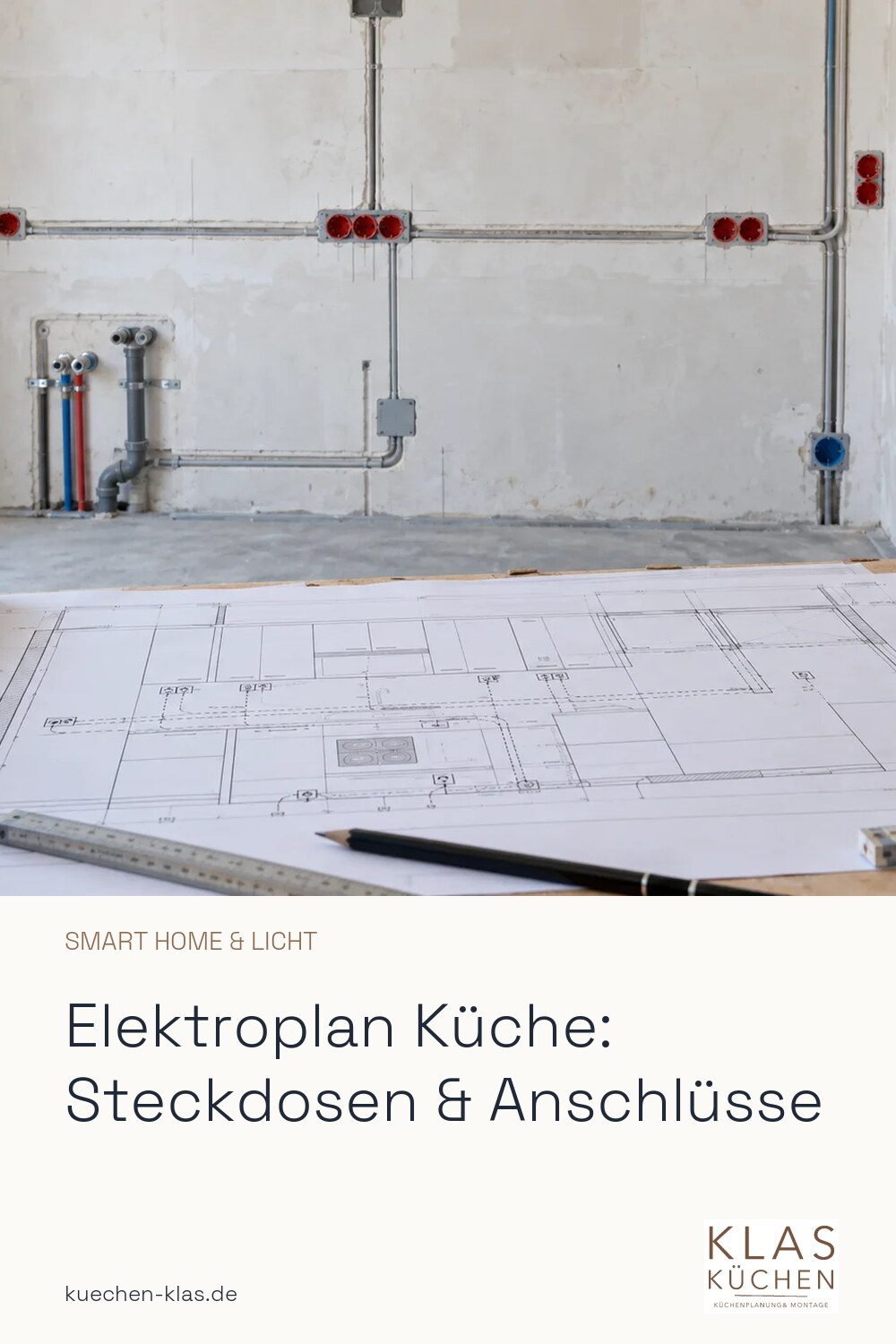 Elektroplan Küche: Steckdosen & Anschlüsse