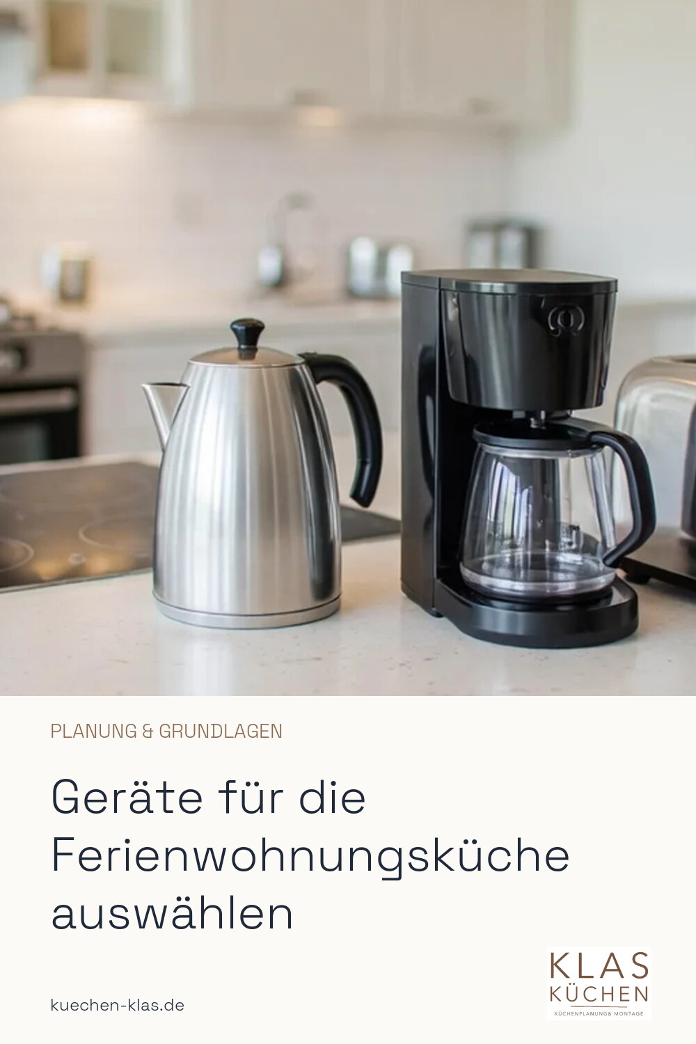 Geräte für die Ferienwohnungsküche auswählen