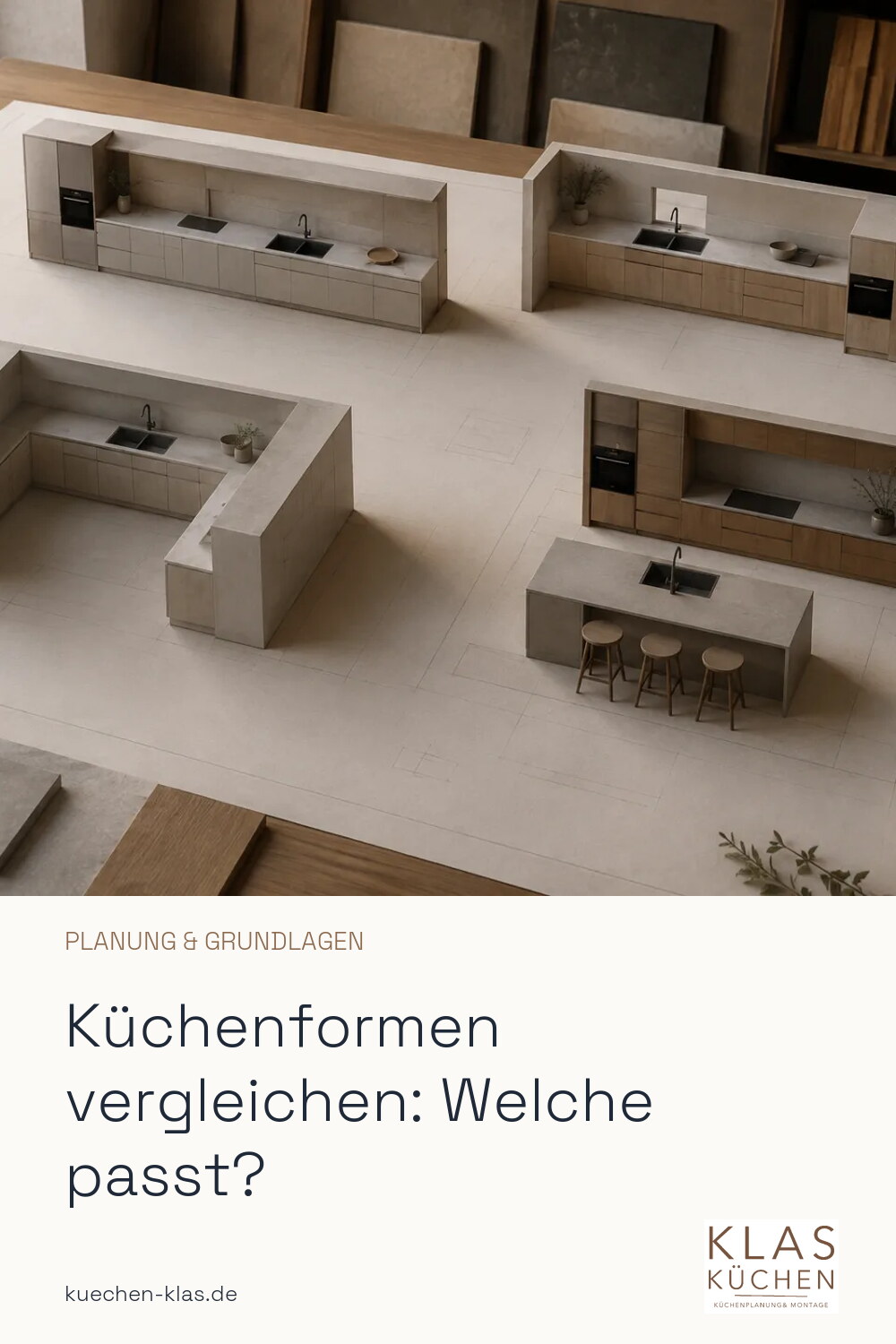 Küchenformen vergleichen: Welche passt?