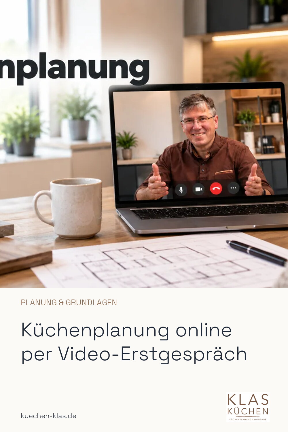 Küchenplanung online per Video-Erstgespräch