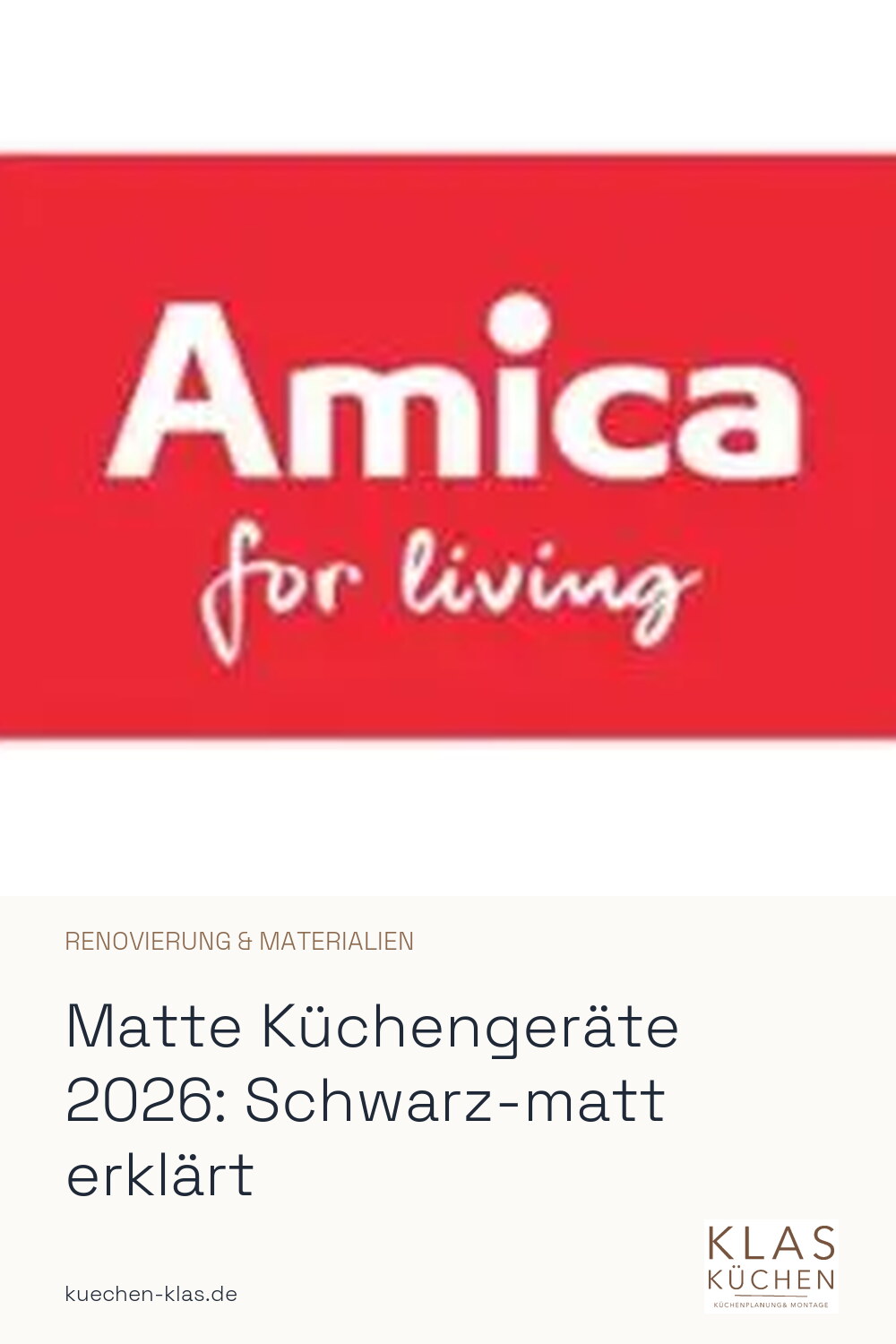 Matte Küchengeräte 2026: Schwarz-matt erklärt
