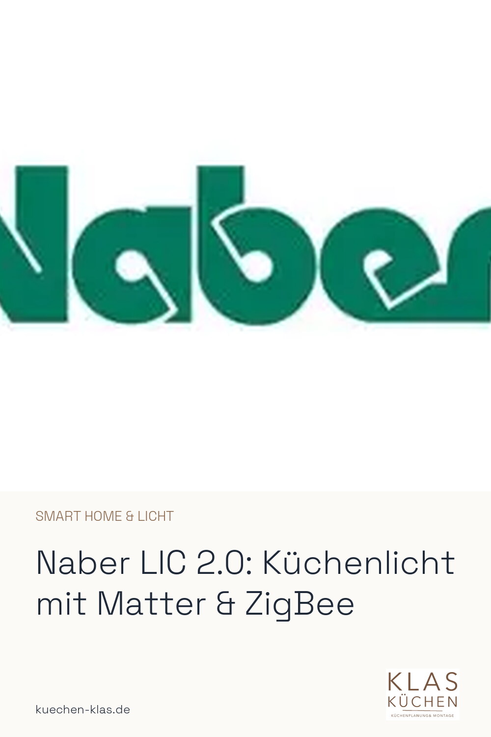 Naber LIC 2.0: Küchenlicht mit Matter & ZigBee