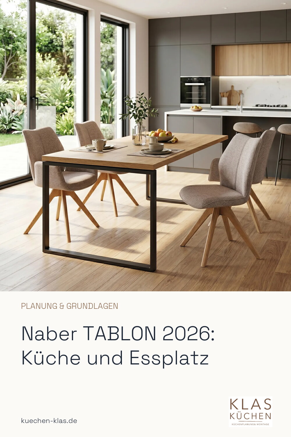 Naber TABLON 2026: Küche und Essplatz