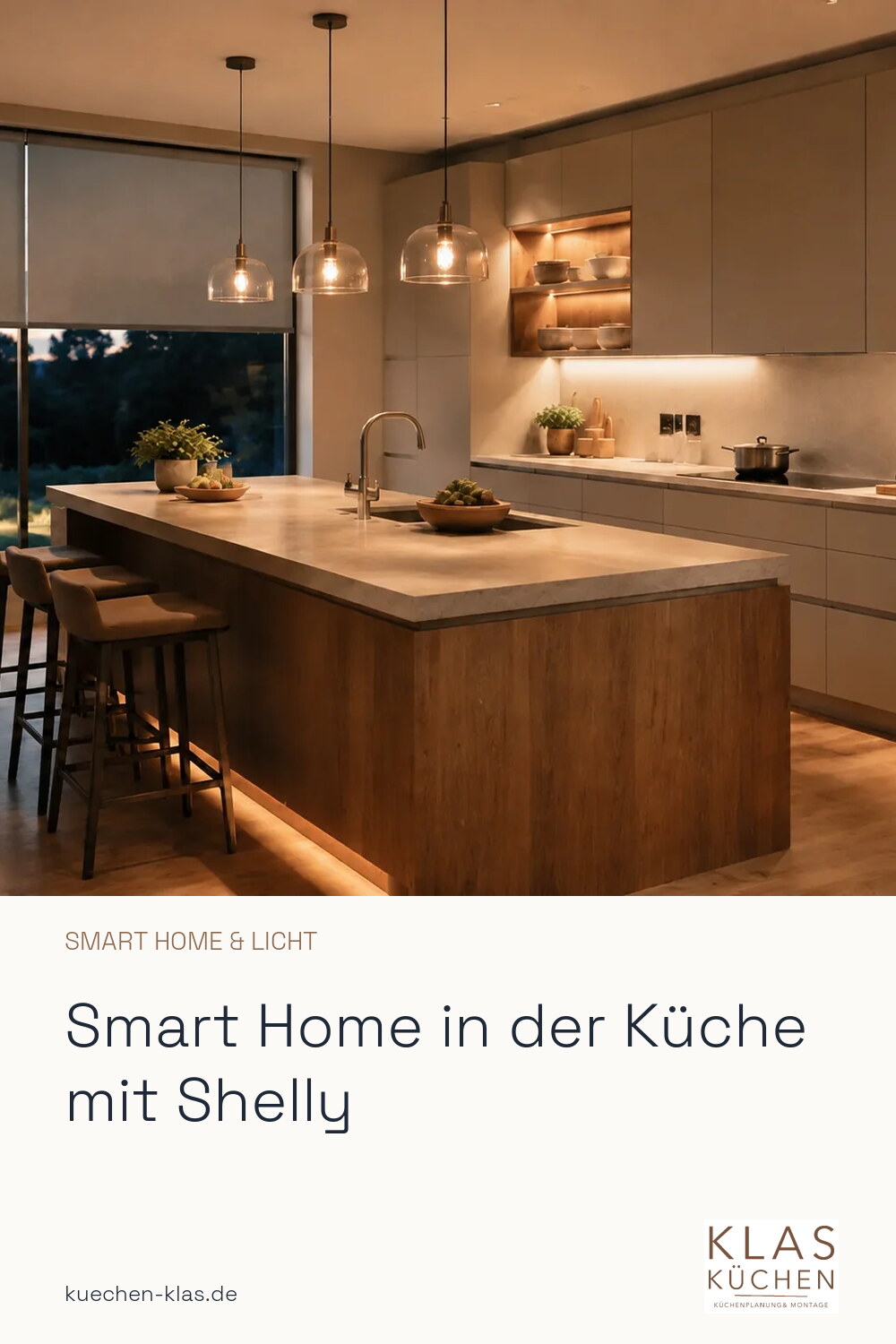 Smart Home in der Küche mit Shelly