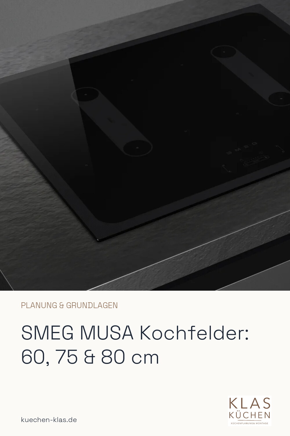 SMEG MUSA Kochfelder: 60, 75 & 80 cm