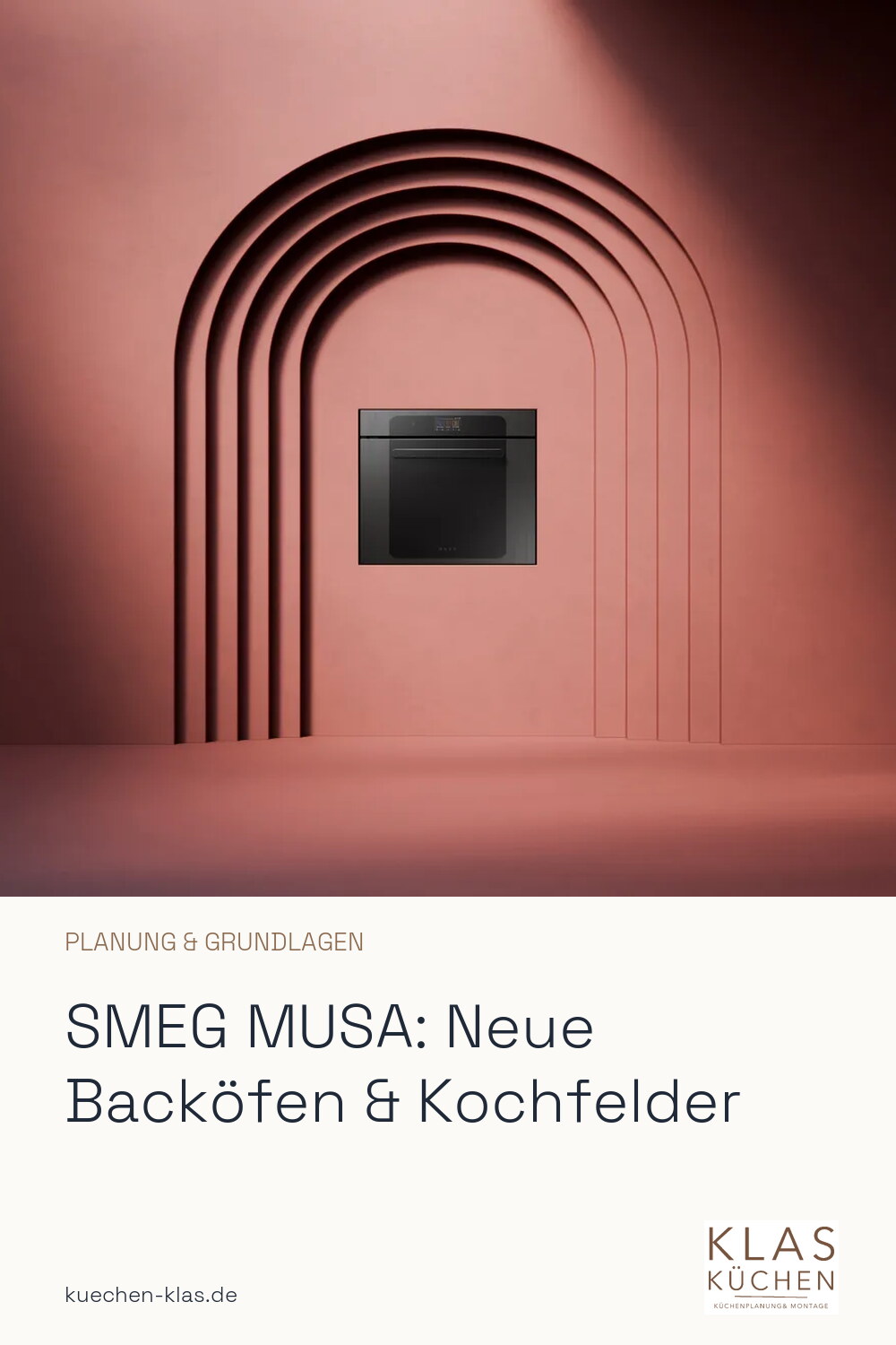 SMEG MUSA: Neue Backöfen & Kochfelder