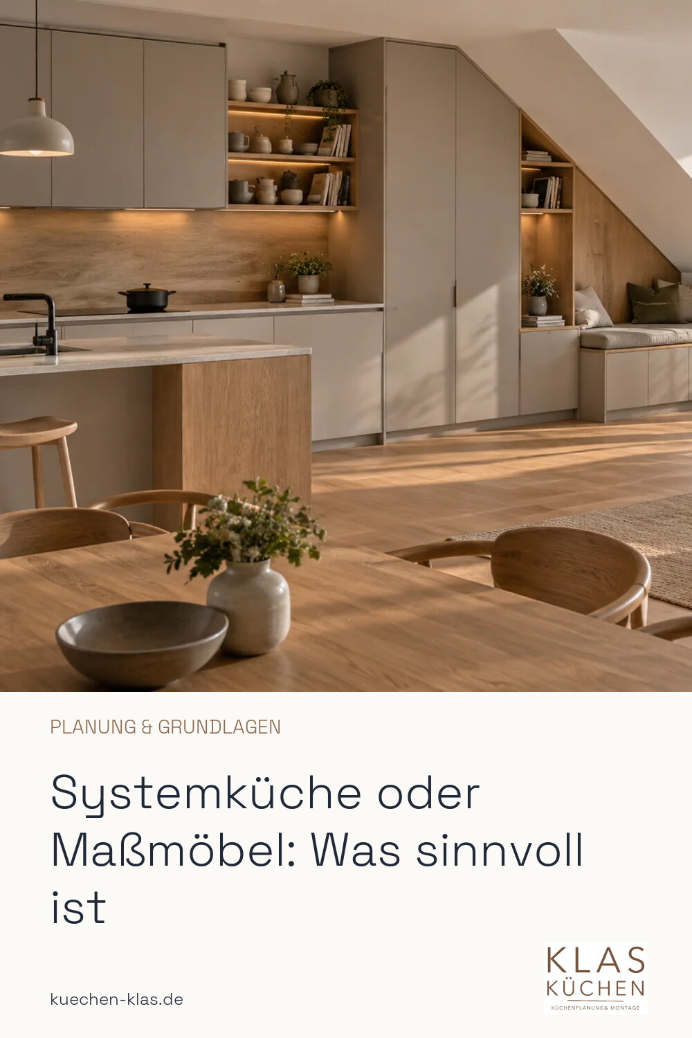 Systemküche oder Maßmöbel: Was sinnvoll ist
