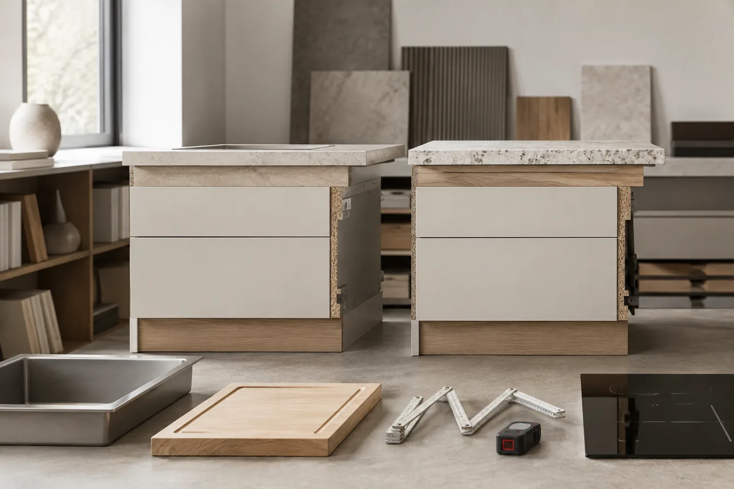 Arbeitshöhe in der Küche bestimmen: Ergonomie nach Tätigkeit planen