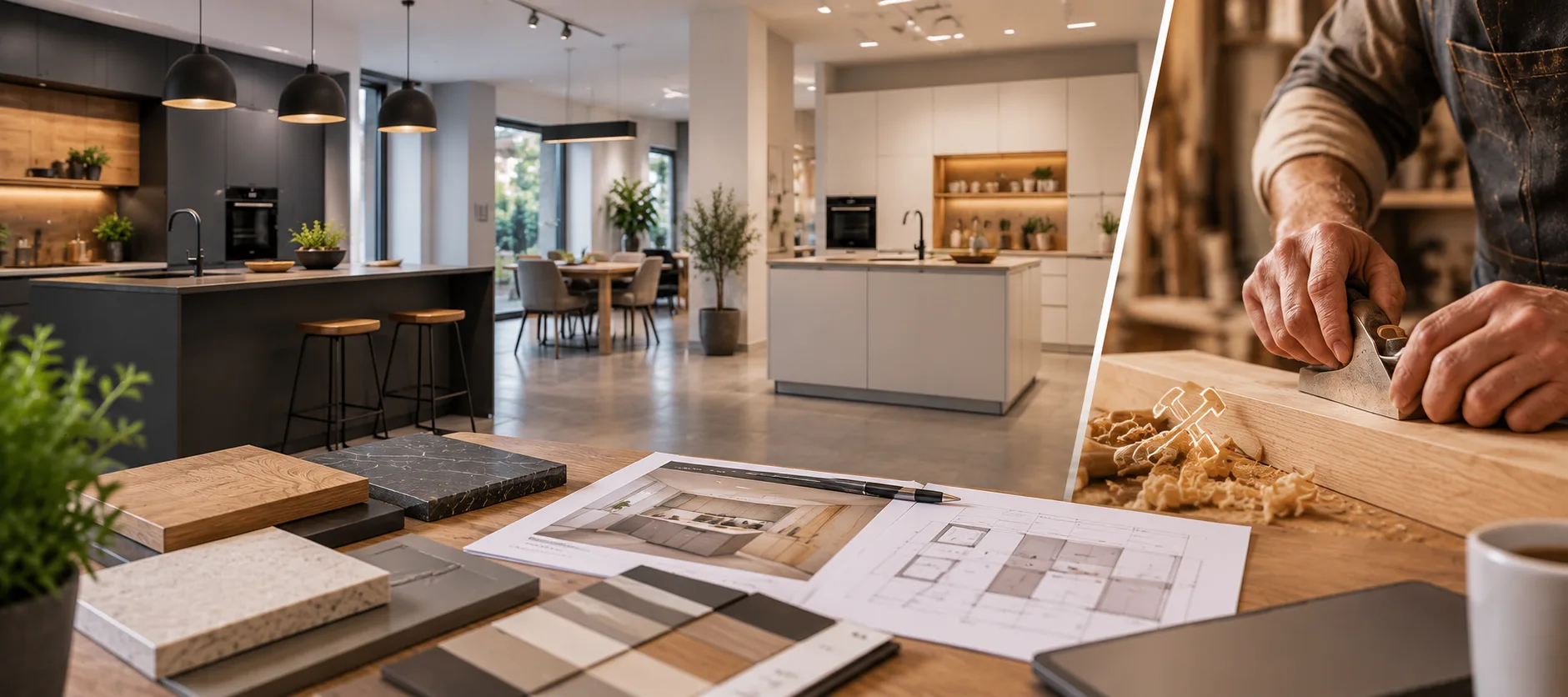 Küchenstudio, Möbelhaus oder Tischler: Welcher Weg passt zu deinem Küchenprojekt?