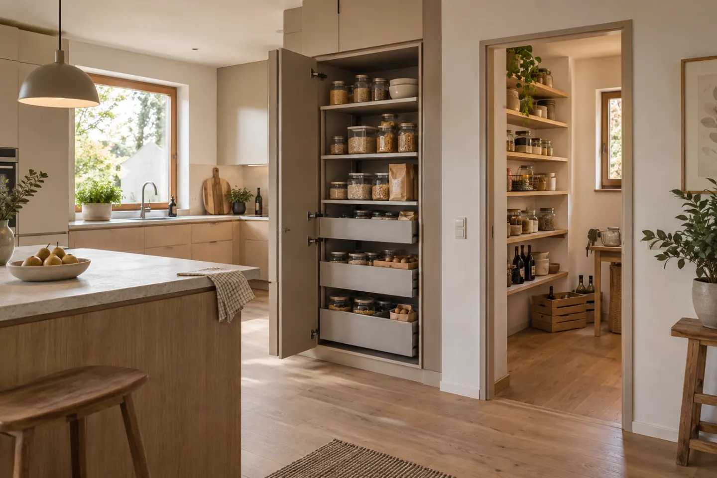 Speisekammer oder Vorratsschrank: Was passt besser?