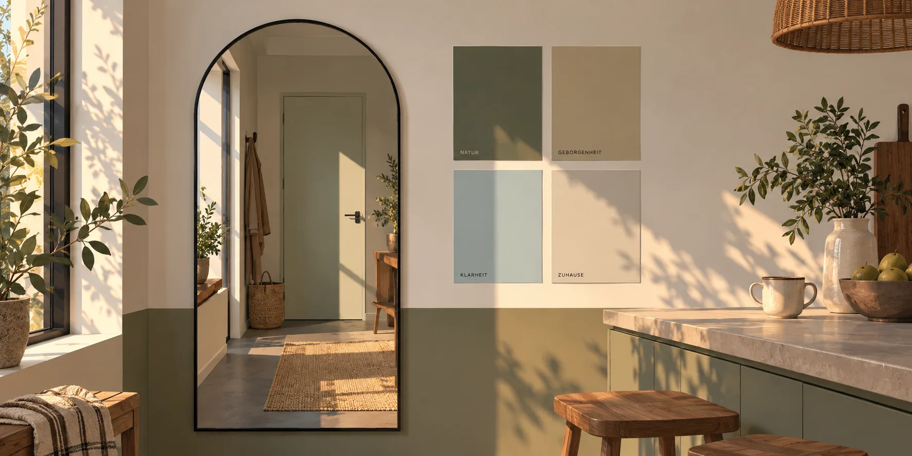 Warme Farben in der Küche: Warum Grau, Beige und Grün gerade neu gedacht werden