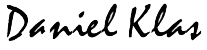 Unterschrift von Daniel Klas